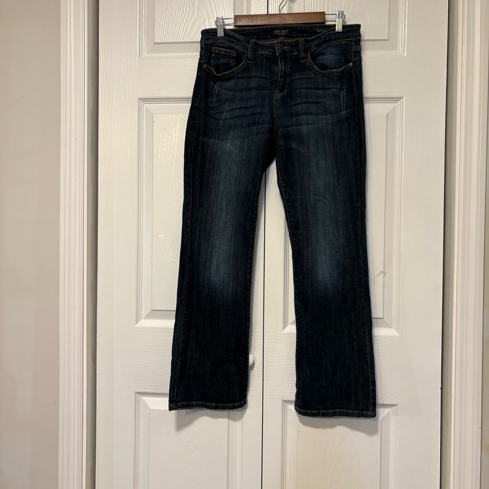 Judy Blue Women’s Bootcut Jeans Size 13/31 Dark Wash Stretch